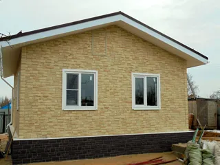 Haus nach Projekt „Finnisch 50“, Murom: Fertiges Haus
