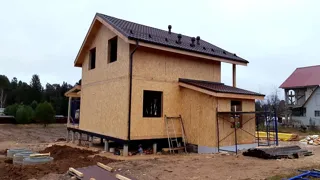 Haus nach Projekt „Majak“, Region Twer: Fassadenverkleidung