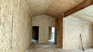 Haus nach Projekt „Barnhouse 110“, Ivanovo: Innenwände