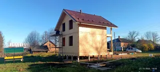86 m² house, “Solo” design, Kozhevnikovo village: finished house