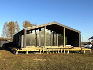 Haus nach Projekt „Barnhouse 110“, Dorf Ivantsevo: Fertiges Haus