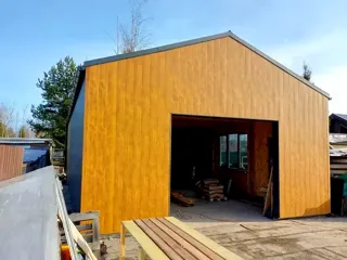Garage nach individuellem Projekt, Gebiet Moskau: Fertiges Haus