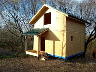 Haus 72 m² nach individuellem Projekt, Pushchino: Dach