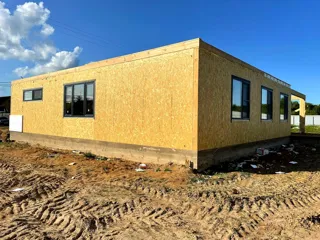 Haus 224 m² nach individuellem Projekt, Dorf Borovikovo: Wandmontage