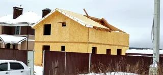 Haus 140 m² nach Projekt „Jessentuki 8x9“, Dorf Afanasovo: Dach