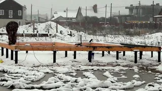 “Elisey” projesine göre ev, Afanasovo köyü: temel ve alt bağlama kirişi
