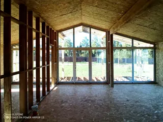 Haus nach Projekt „Barnhouse 110“, Dorf Ivantsevo: Innenwände