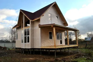 Haus nach Projekt „Garmonija 122.89“, Vichuga