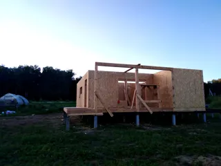 Haus nach individuellem Entwurf, Gebiet Moskau: Wandmontage
