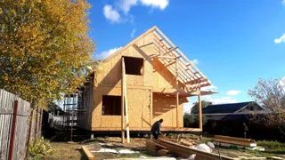 Haus nach Projekt „Jastreb“, Gebiet Iwanowo: Obergeschoss und Dachgeschoss