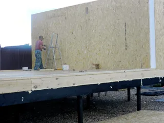 Haus nach Projekt „Metschta pl.4“, Pereslavl-Zalesskiy: Wandmontage