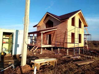 Haus nach Projekt „Dorofejewo“, Region Jaroslawl: Dach