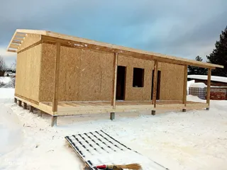 102 m² ev, “Korsar - K2.8” projesi, Markovo köyü: tamamlanmış ev