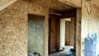 Haus nach Projekt „Jessentuki 7.5x7.5“, Dorf Rastunovo: Innenwände