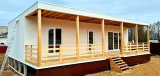 Haus nach Projekt „Mistika - K2.8“, Strunino