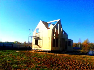 House based on the “Salzburg” design, Karmanovo village: completed house