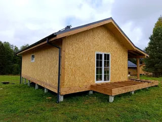 Custom-design house, Ivanovo Region: finished building