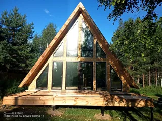 Haus nach individuellem Entwurf, Region Jaroslawl: Fenster und Türen