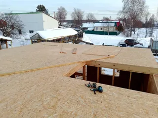 Haus 163,5 m² nach Projekt „Jessentuki 8x9“, Dorf Ivantsevo: Obergeschoss und Dachgeschoss