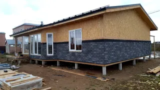 Haus 143 m², Projekt „Wuokatti“, Gebiet Kostroma: Fenster und Türen