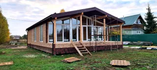 Haus 145 m² nach individuellem Projekt, Siedlung Volga: Fertiges Haus
