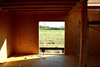 Haus nach Projekt „Fantasija“, Siedlung Plotina: Innenwände