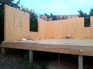 Haus 138 m² nach individuellem Projekt, Kostroma: Wandmontage