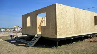 Haus nach individuellem Entwurf, Gebiet Nischni Nowgorod: Wandmontage