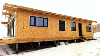 130 m² house built to a custom design, Ovchukhi village: completed house