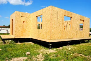 “Fin tarzı 203.93” projesine göre ev, İvanovo bölgesi: duvar montajı