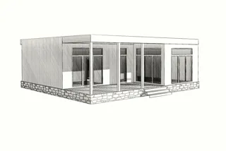 Özel projeye göre 116 m² ev, Ankudinovo köyü: proje görselleştirmesi