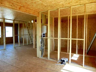 Haus nach individuellem Projekt, Dorf Belkovo: Trennwände