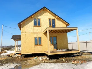 Haus nach Projekt „Arsamas“, Dorf Belyanitsy: Fertiges Haus