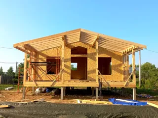 Haus 70 m², individuelles Projekt, SNT „Priosjornyj“: Dach