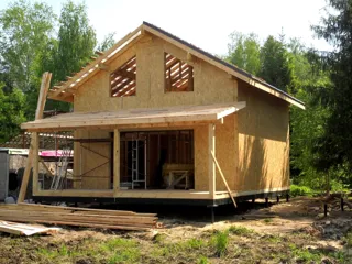 House based on the “Briz” design, Ivanovo Region: second floor and attic