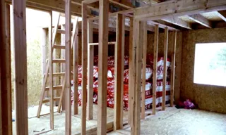 Haus nach Projekt „Metschta pl.4“, Region Twer: Innenwände