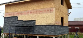 103 m² ev, “Ermak” projesi, Kostroma bölgesi: tamamlanmış ev