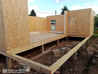 Haus 102 m², Projekt „Mistika - E2.8“, Gebiet Moskau: Wandmontage