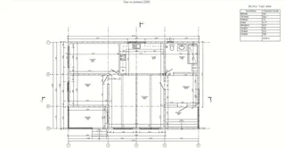 Haus nach individuellem Projekt, KP „Isumrud, Dorf Nowo-Talizy“: Projektgrundriss