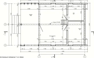 Özel projeye göre 49 m² ev, Bogoslovo köyü: proje planı