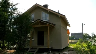 House based on the “Briz” design, Ivanovo Region: completed house