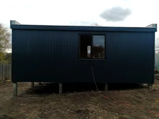 Haus 54 m², Projekt „N4O-54“, Dorf Lezhnevo: fertiges Haus