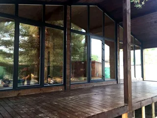 Datscha nach Projekt „Barnhouse 76.1“, Gebiet Wladimir: fertiges Gebäude
