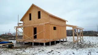 135 m² house, “Vstrecha” design, Kostroma Region: finished house