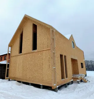 Haus 221,5 m², individuelles Projekt, Dorf Yusupovo: Obergeschoss und Dachgeschoss
