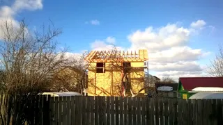 Özel projeli ev, Obninsk: çatı
