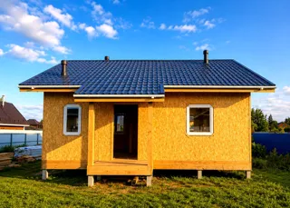 Haus 58,41 m² nach individuellem Projekt, Gebiet Moskau: Dach