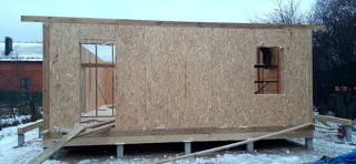 Haus 163 m² nach individuellem Projekt, Dorf Turabevo: Wandmontage