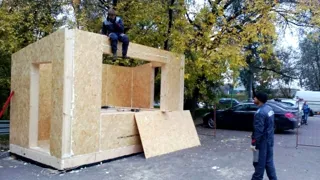Haus nach individuellem Entwurf, Gebiet Moskau: Wandmontage