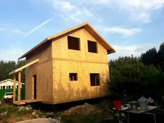 Haus nach Projekt „Alfa“, Dorf Bor